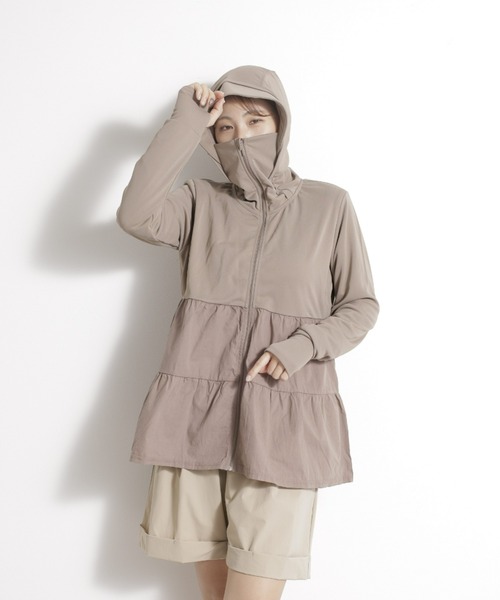 「UNDOVE」 長袖カットソー MEDIUM モカ レディース_画像6
