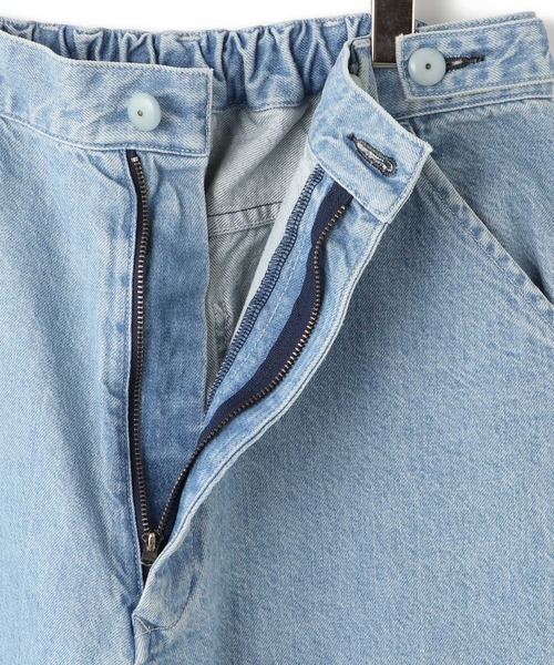 ワイドパンツ ジーンズ デニム デニムパンツ レディースの画像