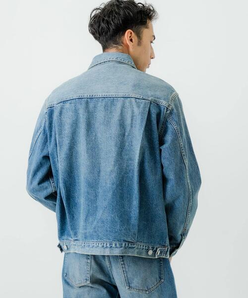 「URBAN RESEARCH」 デニムジャケット MEDIUM インディゴブルー メンズ_画像3