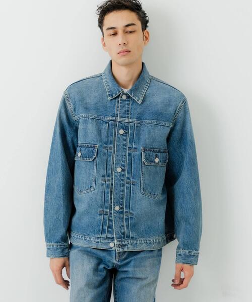 「URBAN RESEARCH」 デニムジャケット MEDIUM インディゴブルー メンズ_画像5