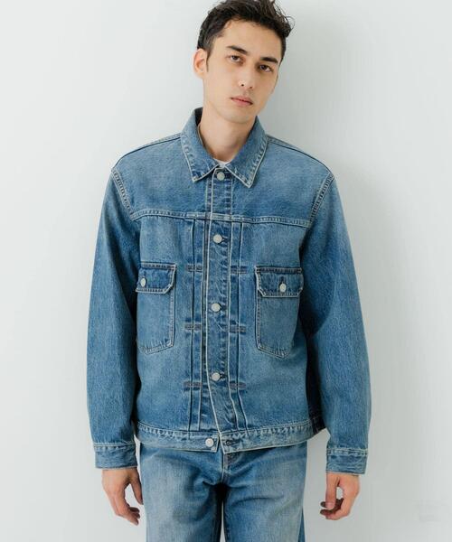「URBAN RESEARCH」 デニムジャケット MEDIUM インディゴブルー メンズ_画像6