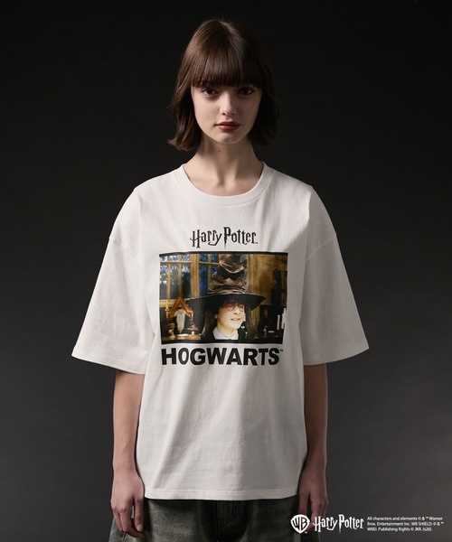 tシャツ 「VELNUS」Harry Potter Graphic Print Short-Sleeve T-Shirt/ハリー・ポッター プリント半袖Tシャツ メンズ レディース | VELNUS | 05