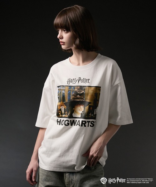 tシャツ 「VELNUS」Harry Potter Graphic Print Short-Sleeve T-Shirt/ハリー・ポッター プリント半袖Tシャツ メンズ レディース | VELNUS | 13
