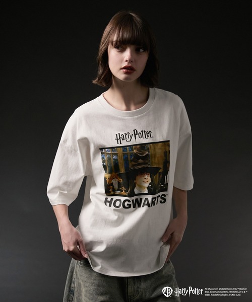 tシャツ 「VELNUS」Harry Potter Graphic Print Short-Sleeve T-Shirt/ハリー・ポッター プリント半袖Tシャツ メンズ レディース | VELNUS | 15