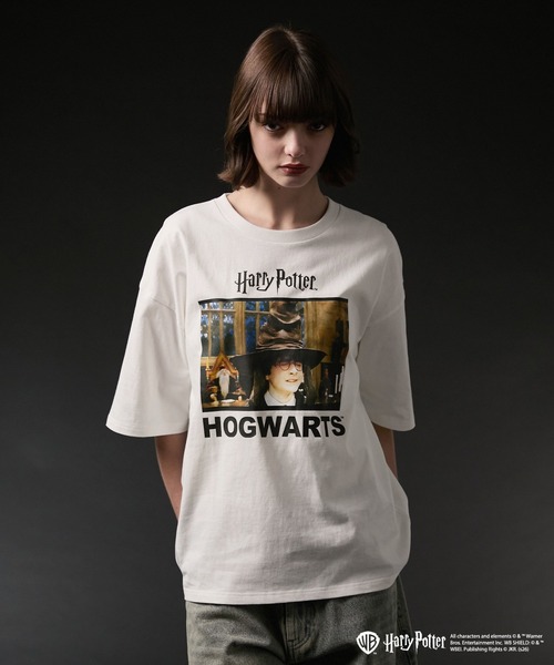 tシャツ 「VELNUS」Harry Potter Graphic Print Short-Sleeve T-Shirt/ハリー・ポッター プリント半袖Tシャツ メンズ レディース | VELNUS | 16