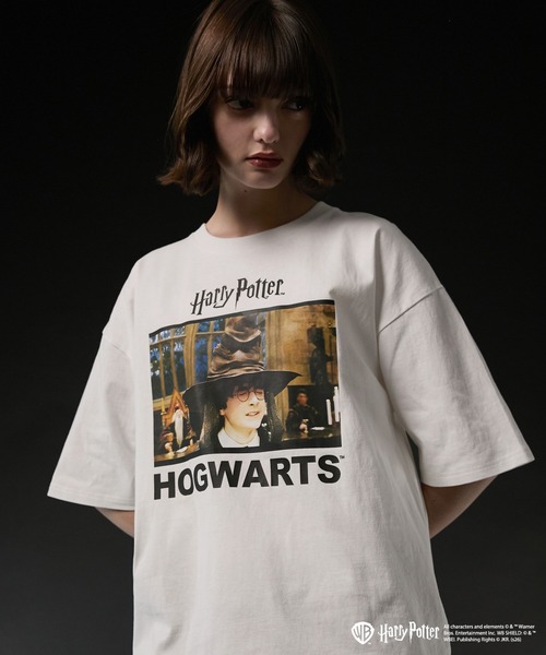 tシャツ 「VELNUS」Harry Potter Graphic Print Short-Sleeve T-Shirt/ハリー・ポッター プリント半袖Tシャツ メンズ レディース | VELNUS | 17