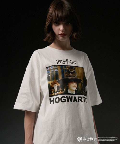 tシャツ 「VELNUS」Harry Potter Graphic Print Short-Sleeve T-Shirt/ハリー・ポッター プリント半袖Tシャツ メンズ レディース | VELNUS | 18
