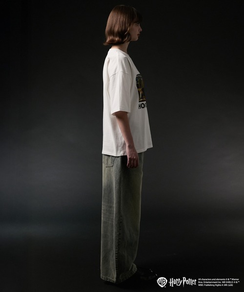 tシャツ 「VELNUS」Harry Potter Graphic Print Short-Sleeve T-Shirt/ハリー・ポッター プリント半袖Tシャツ メンズ レディース | VELNUS | 24