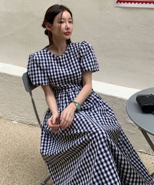 FAVORITO ワンピース 半袖 パフスリーブワンピース : ZOZOTOWN Yahoo