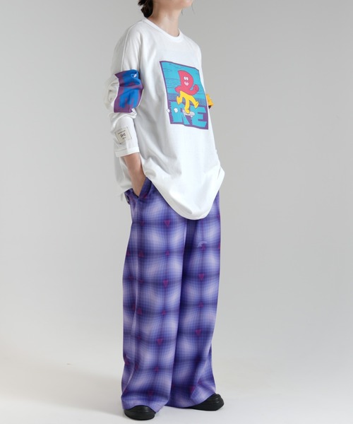 「.ENDRECHERI.」 長袖Tシャツ FREE ホワイト メンズ_画像4