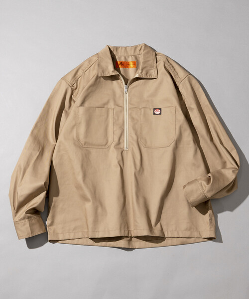 「RED KAP」 長袖シャツ「FREAK’S STOREコラボ」 MEDIUM ネイビー メンズ_画像2