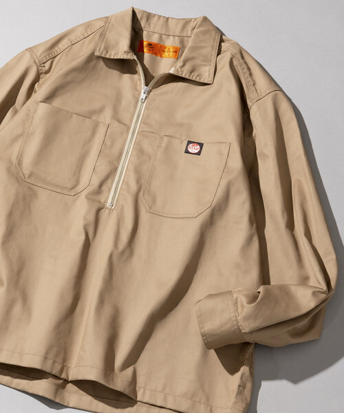 「RED KAP」 長袖シャツ「FREAK’S STOREコラボ」 MEDIUM ネイビー メンズ_画像3