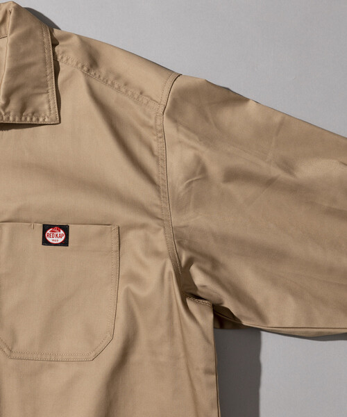 「RED KAP」 長袖シャツ「FREAK’S STOREコラボ」 MEDIUM ネイビー メンズ_画像8