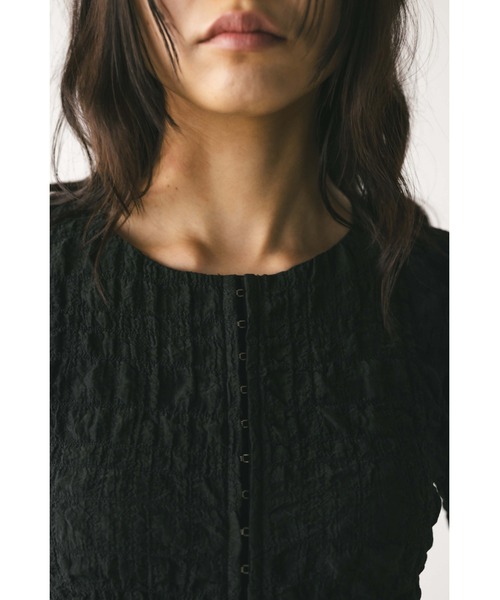 「STYLEMIXER」 長袖ブラウス SMALL ブルー レディース_画像4