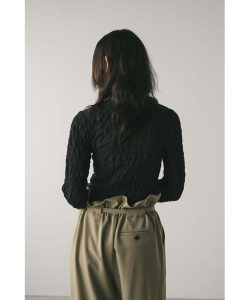 「STYLEMIXER」 長袖ブラウス SMALL ブルー レディース_画像7