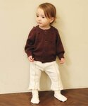 パンツ 「リンク」メロウリブフレアレギンス_セ...の詳細画像4