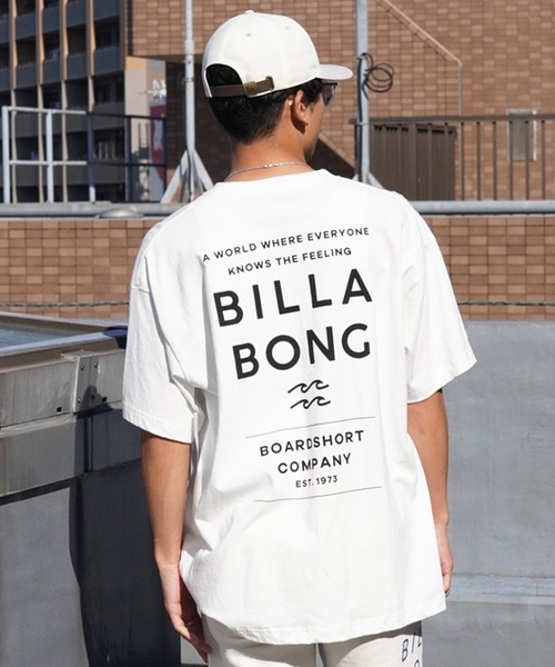 「BILLABONG」 半袖Tシャツ X-LARGE オフホワイト メンズ_画像9