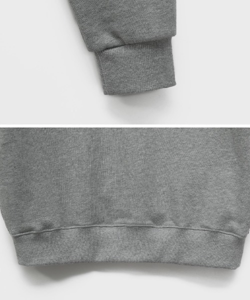 「BLACKUP」 ジップアップパーカー ONESIZE グレー レディース_画像7