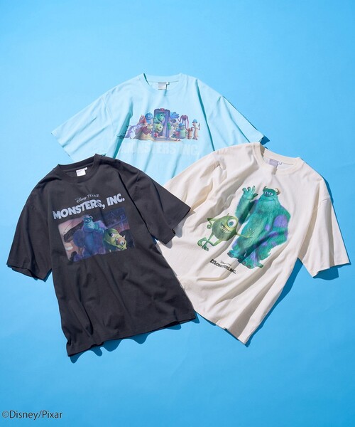 coen（コーエン） tシャツ モンスターズ・インク/デザインプリントT