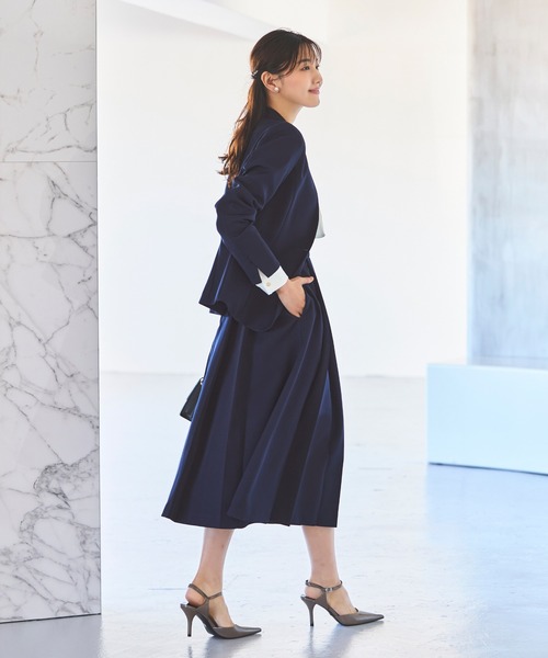 「RUIRUE BOUTIQUE」 スカートスーツ L ブラック レディース_画像5