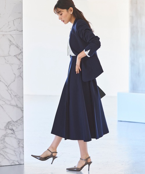 「RUIRUE BOUTIQUE」 スカートスーツ L ブラック レディース_画像6