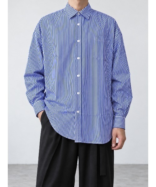 OXA シャツ 長袖ストライプシャツ メンズ : ZOZOTOWN Yahoo!店 - 通販