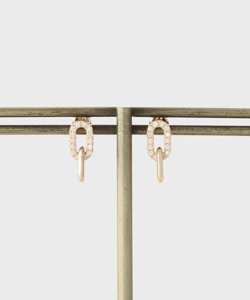 即発送可能 ピアス ダイヤモンド チェーンリンク スタッドピアス Zozotown Paypayモール店 通販 Paypayモール 楽天 Www Ladislexia Net