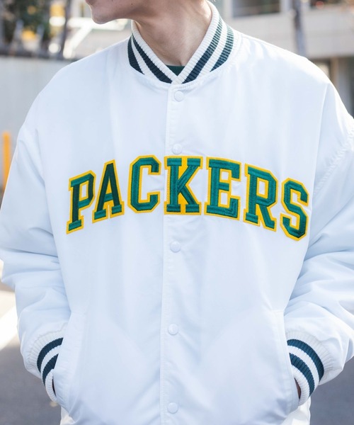 WEGO（ウィゴー） スタジャン WEGO/別注PACKERS スタジャン メンズ