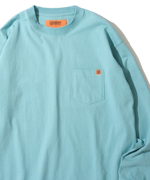 UNIVERSAL OVERALL tシャツ 「UNIVERSAL OVERALL」ポケット