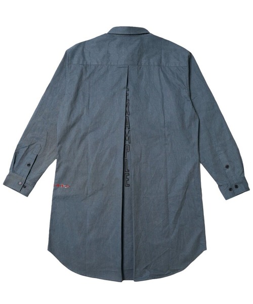 シャツ EXAMPLE DRAPE LONG SHIRTS メンズ レディース : 66636060  