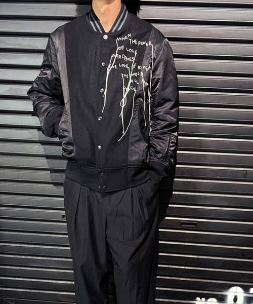 ma1 ma-1 TEXAS MELTON MESSAGE メンズの画像