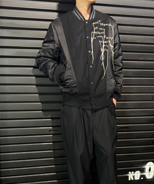 ma1 ma-1 TEXAS MELTON MESSAGE メンズの画像