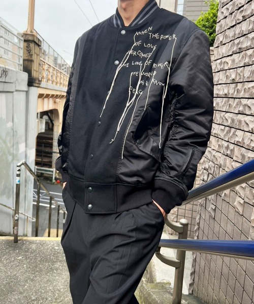 ma1 ma-1 TEXAS MELTON MESSAGE メンズの画像