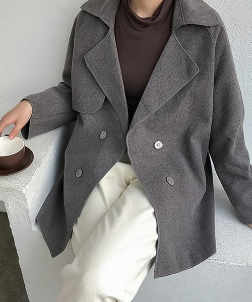 Girly Doll（ガーリードール） コート アウター ドロップショルダー