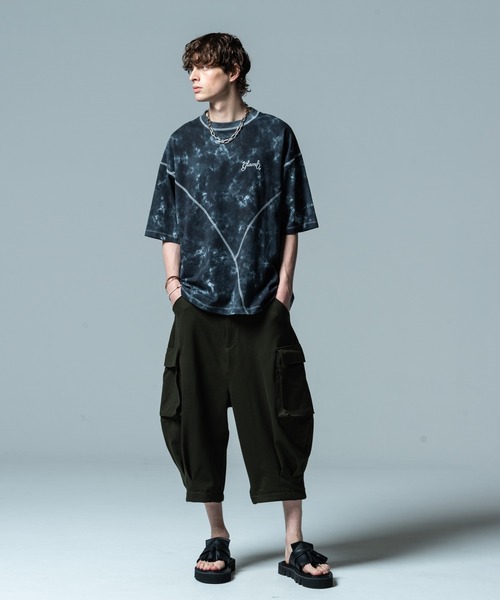 glamb（グラム） tシャツ Patchwork Tie-Dye CS / パッチワーク