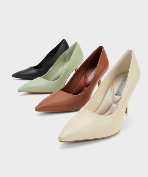 CHARLES ＆ KEITH パンプス Emmy エミー スティレットヒールパンプス 