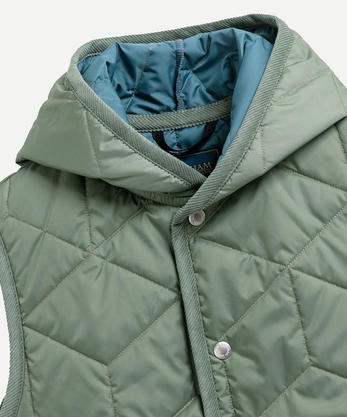 LAVENHAMラブンスター キューブキルト バートン ウィメンズ LAVENHAM（ラベンハム） ベスト ジレ LAVENSTER CUBE QUILT BARTON