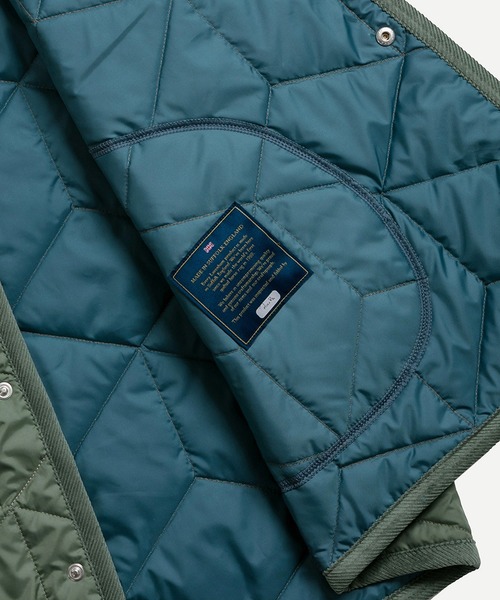 LAVENHAMラブンスター キューブキルト バートン ウィメンズ LAVENHAM（ラベンハム） ベスト ジレ LAVENSTER CUBE QUILT BARTON