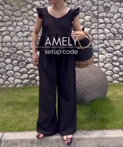セットアップ ワイドパンツセットアップ レディース : ZOZOTOWN