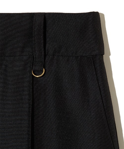 LEINWANDE High-rise Slim Trousers ブラック LEINWANDE High-rise Slim Trousers ブラック