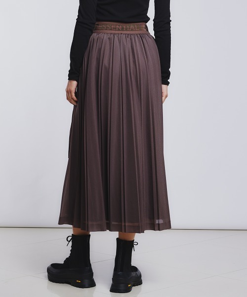 DOUBLESTANDARD ESSENTIALプリーツスカート　サイズ38 ESSENTIAL（DOUBLE STANDARD CLOTHING） スカート ラップ風