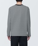 tシャツ 紳士 天竺編みクルーネック長袖Tシャ...の詳細画像3
