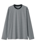 tシャツ 紳士 天竺編みクルーネック長袖Tシャ...の詳細画像5