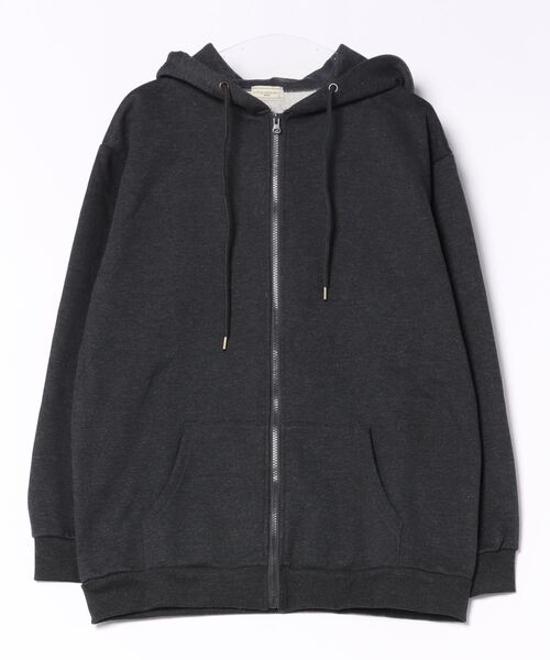 NO WAY パーカー /ヘビーウェイト/裏起毛スウェットジップパーカー