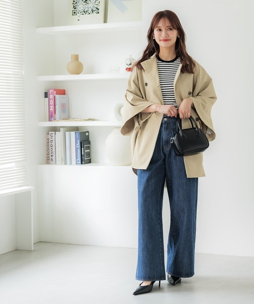 コカ coca トレンチポンチョコート （Beige） -ファッション通販