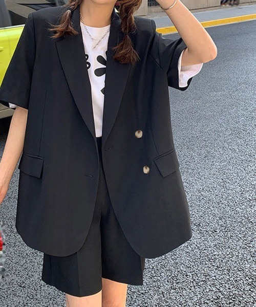 miniministore セットアップ 半袖ジャケット ショートパンツ