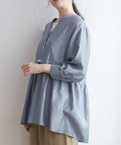acka シアーブラウス sheer over flare blouse – Acka online store