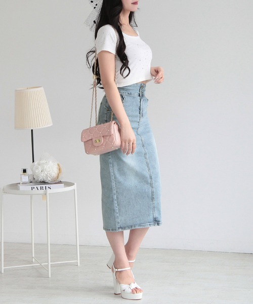 デニムスカート2枚セットです❢ IENA デニムスカート upper hights/アッパーハイツ DENIM SK