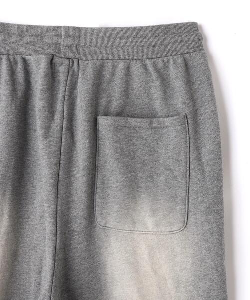 danke schon グレー　ダメージ加工　スウェットパンツ　 ワイドパンツ DANKE SCHON（ダンケシェーン） スウェットパンツ ジャージ