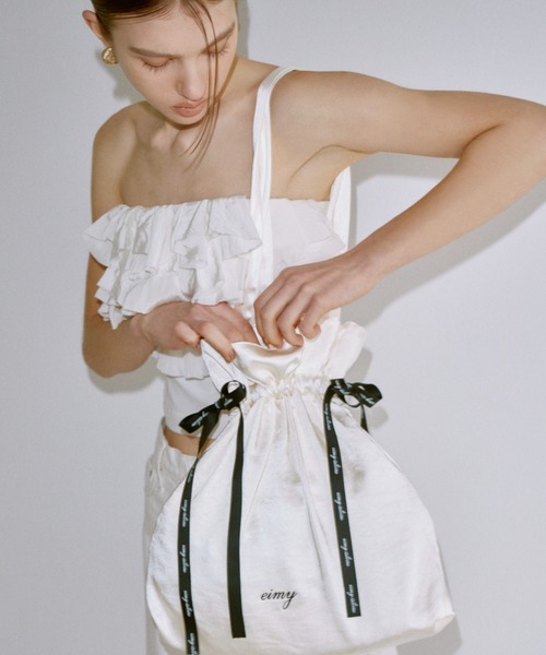 eimy istoire - darich♡バックリボン トップス 新品 値下げ ビッグリボンワンショルトップス（その他トップス）｜Darich